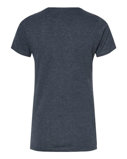 Tultex 542 Women's Premium Cotton Blend T-Shirt #color_Navy Heather