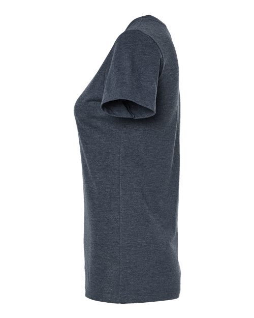 Tultex 542 Women's Premium Cotton Blend T-Shirt #color_Navy Heather