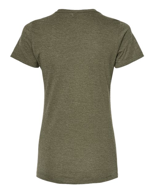 Tultex 542 Women's Premium Cotton Blend T-Shirt #color_Olive Heather
