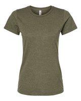 Tultex 542 Women's Premium Cotton Blend T-Shirt #color_Olive Heather