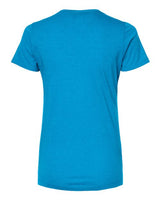 Tultex 542 Women's Premium Cotton Blend T-Shirt #color_Turquoise Heather