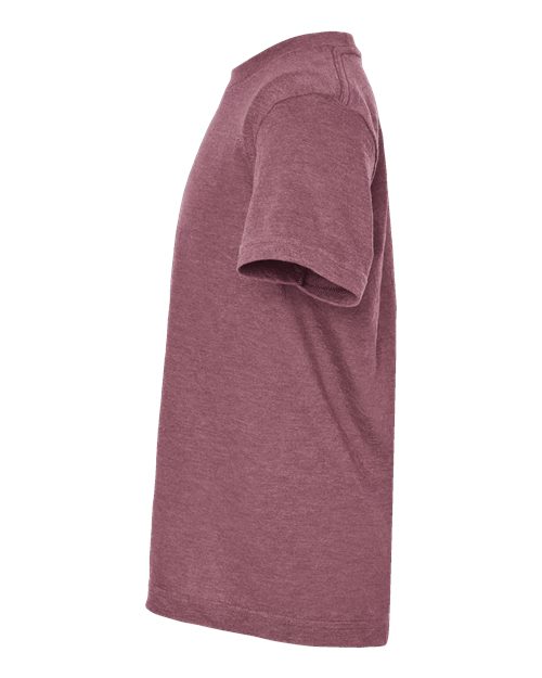 Tultex 235 Youth Fine Jersey T-Shirt #color_Heather Cassis