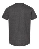 Tultex 235 Youth Fine Jersey T-Shirt #color_Heather Charcoal