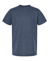 Tultex 235 Youth Fine Jersey T-Shirt #color_Heather Denim