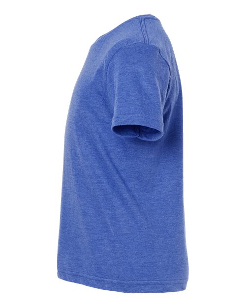 Tultex 235 Youth Fine Jersey T-Shirt #color_Heather Royal