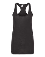 Tultex 190 Women's Poly-Rich Racerback Tank Top #color_Black