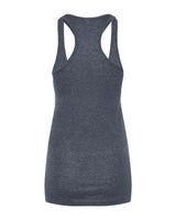 Tultex 190 Women's Poly-Rich Racerback Tank Top #color_Heather Navy