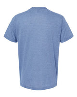 Tultex 254 Tri-Blend T-Shirt #color_Athletic Blue Tri Blend