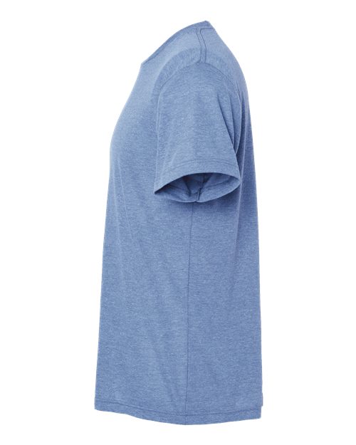 Tultex 254 Tri-Blend T-Shirt #color_Athletic Blue Tri Blend