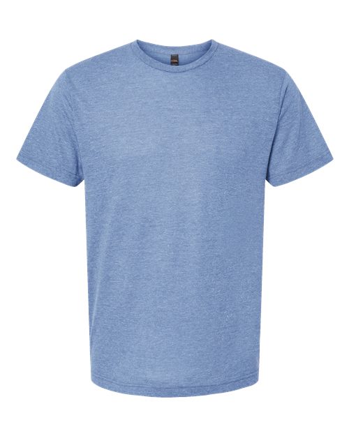 Tultex 254 Tri-Blend T-Shirt #color_Athletic Blue Tri Blend