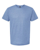 Tultex 254 Tri-Blend T-Shirt #color_Athletic Blue Tri Blend