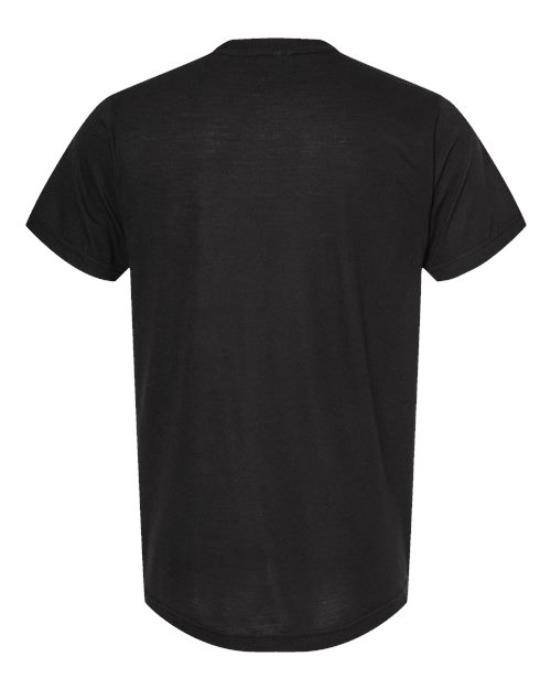Tultex 254 Tri-Blend T-Shirt #color_Solid Black Tri Blend