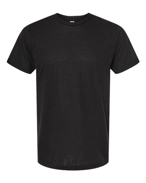 Tultex 254 Tri-Blend T-Shirt #color_Solid Black Tri Blend