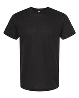 Tultex 254 Tri-Blend T-Shirt #color_Solid Black Tri Blend