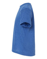 Tultex 265 Youth Poly-Rich T-Shirt #color_Heather Royal
