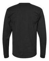 Tultex 291 Heavyweight Jersey Long Sleeve T-Shirt #color_Black