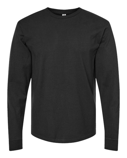 Tultex 291 Heavyweight Jersey Long Sleeve T-Shirt #color_Black