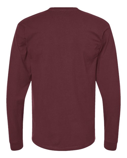 Tultex 291 Heavyweight Jersey Long Sleeve T-Shirt #color_Burgundy