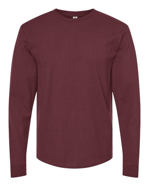 Tultex 291 Heavyweight Jersey Long Sleeve T-Shirt #color_Burgundy