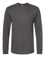 Tultex 291 Heavyweight Jersey Long Sleeve T-Shirt #color_Heather Charcoal
