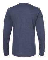 Tultex 291 Heavyweight Jersey Long Sleeve T-Shirt #color_Heather Denim