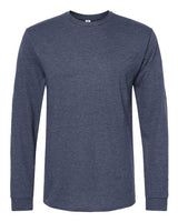 Tultex 291 Heavyweight Jersey Long Sleeve T-Shirt #color_Heather Denim