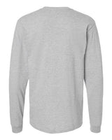 Tultex 291 Heavyweight Jersey Long Sleeve T-Shirt #color_Heather Grey