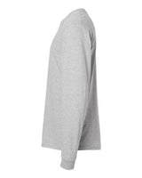 Tultex 291 Heavyweight Jersey Long Sleeve T-Shirt #color_Heather Grey