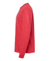 Tultex 291 Heavyweight Jersey Long Sleeve T-Shirt #color_Heather Red