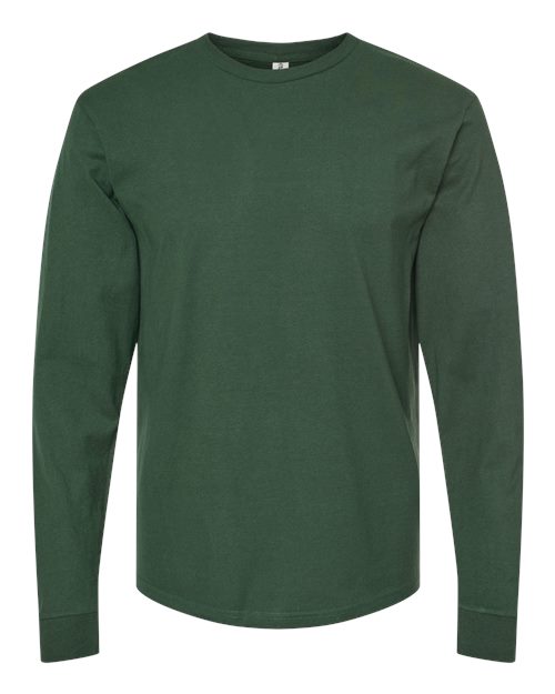 Tultex 291 Heavyweight Jersey Long Sleeve T-Shirt #color_Hunter Green