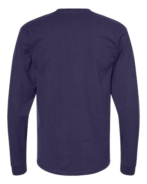 Tultex 291 Heavyweight Jersey Long Sleeve T-Shirt #color_Inked India