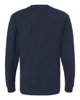 Tultex 291 Heavyweight Jersey Long Sleeve T-Shirt #color_Navy