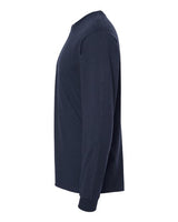 Tultex 291 Heavyweight Jersey Long Sleeve T-Shirt #color_Navy