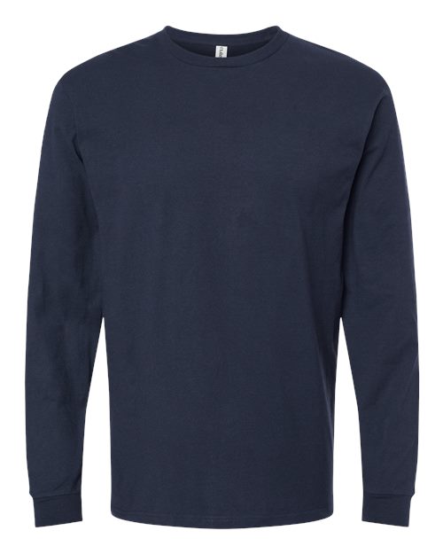 Tultex 291 Heavyweight Jersey Long Sleeve T-Shirt #color_Navy