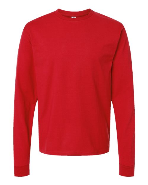 Tultex 291 Heavyweight Jersey Long Sleeve T-Shirt #color_Red