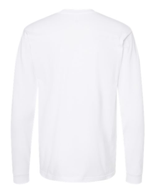 Tultex 291 Heavyweight Jersey Long Sleeve T-Shirt #color_White