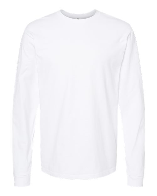 Tultex 291 Heavyweight Jersey Long Sleeve T-Shirt #color_White