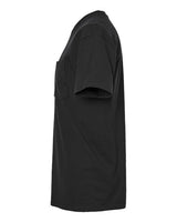 Tultex 293 Heavyweight Jersey Pocket T-Shirt #color_Black