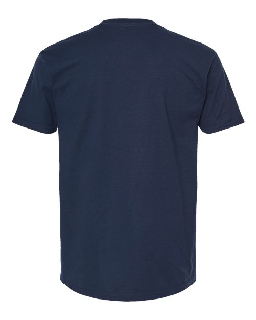Tultex 293 Heavyweight Jersey Pocket T-Shirt #color_Navy