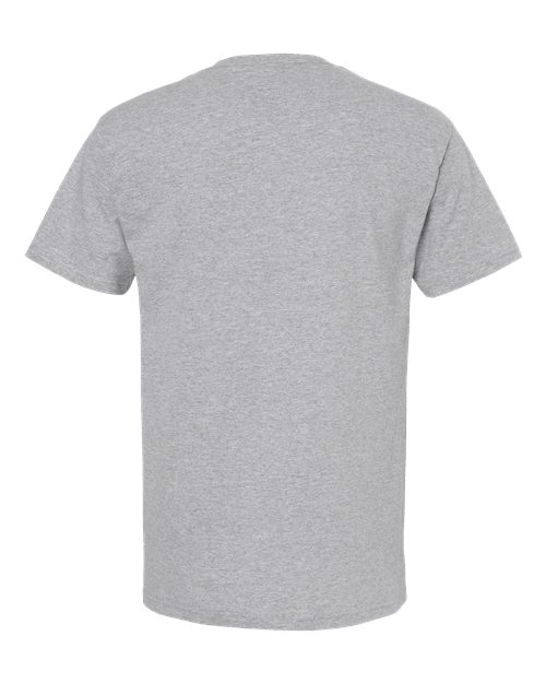 M&O 4800 Gold Soft Touch T-Shirt #color_Athletic Grey