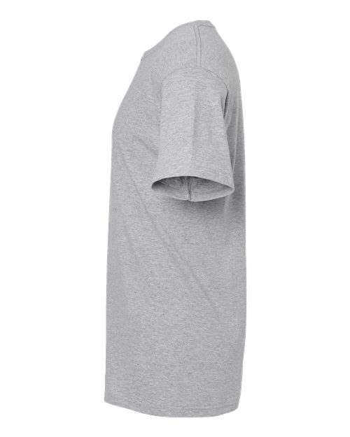 M&O 4800 Gold Soft Touch T-Shirt #color_Athletic Grey