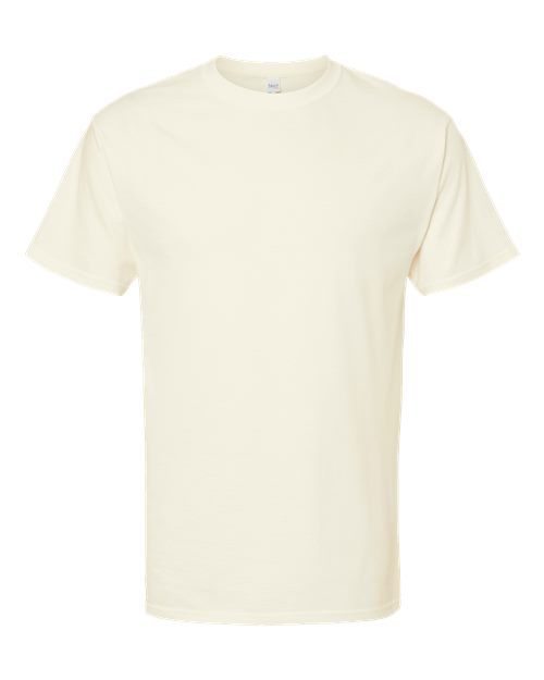 M&O 4800 Gold Soft Touch T-Shirt #color_Natural
