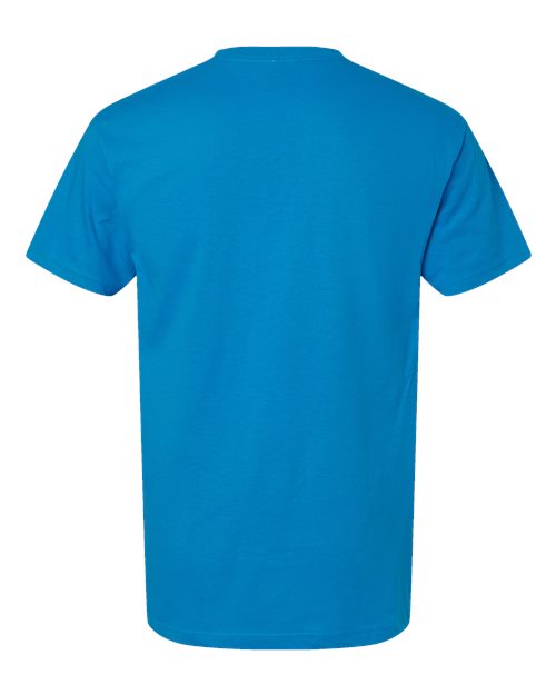 M&O 4800 Gold Soft Touch T-Shirt #color_Turquoise