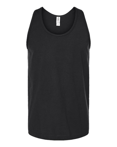 Tultex S105 Fine Jersey Tank Top #color_Black