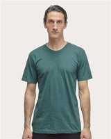 Los Angeles Apparel 20001 USA-Made Fine Jersey T-Shirt #color_Forest
