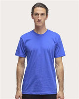 Los Angeles Apparel 20001 USA-Made Fine Jersey T-Shirt #color_Lapis