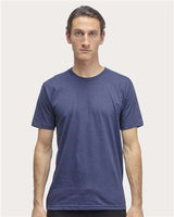 Los Angeles Apparel 20001 USA-Made Fine Jersey T-Shirt #color_Navy