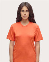 Los Angeles Apparel 20001 USA-Made Fine Jersey T-Shirt #color_Orange