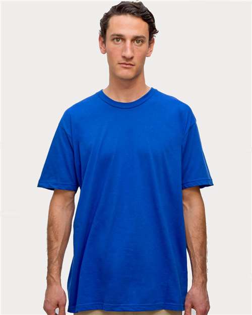 Los Angeles Apparel 20001 USA-Made Fine Jersey T-Shirt #color_Royal