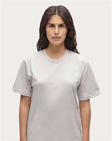 Los Angeles Apparel 20001 USA-Made Fine Jersey T-Shirt #color_Silver